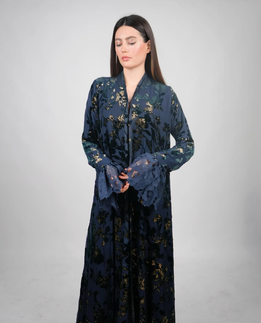 The "Indigo Royale" Abaya