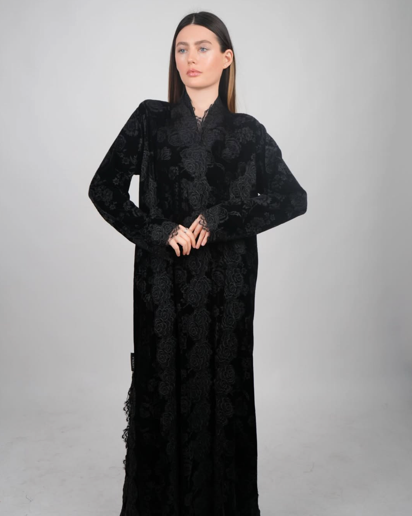 The "Black Dhalia" Abaya