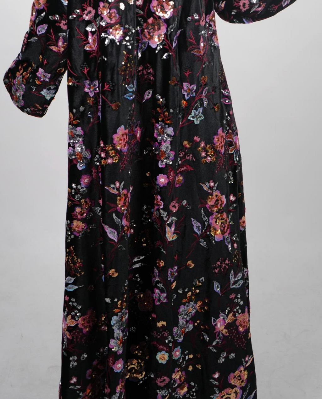 The "Crystal Petal" Abaya