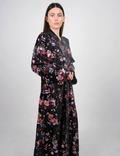 The "Crystal Petal" Abaya