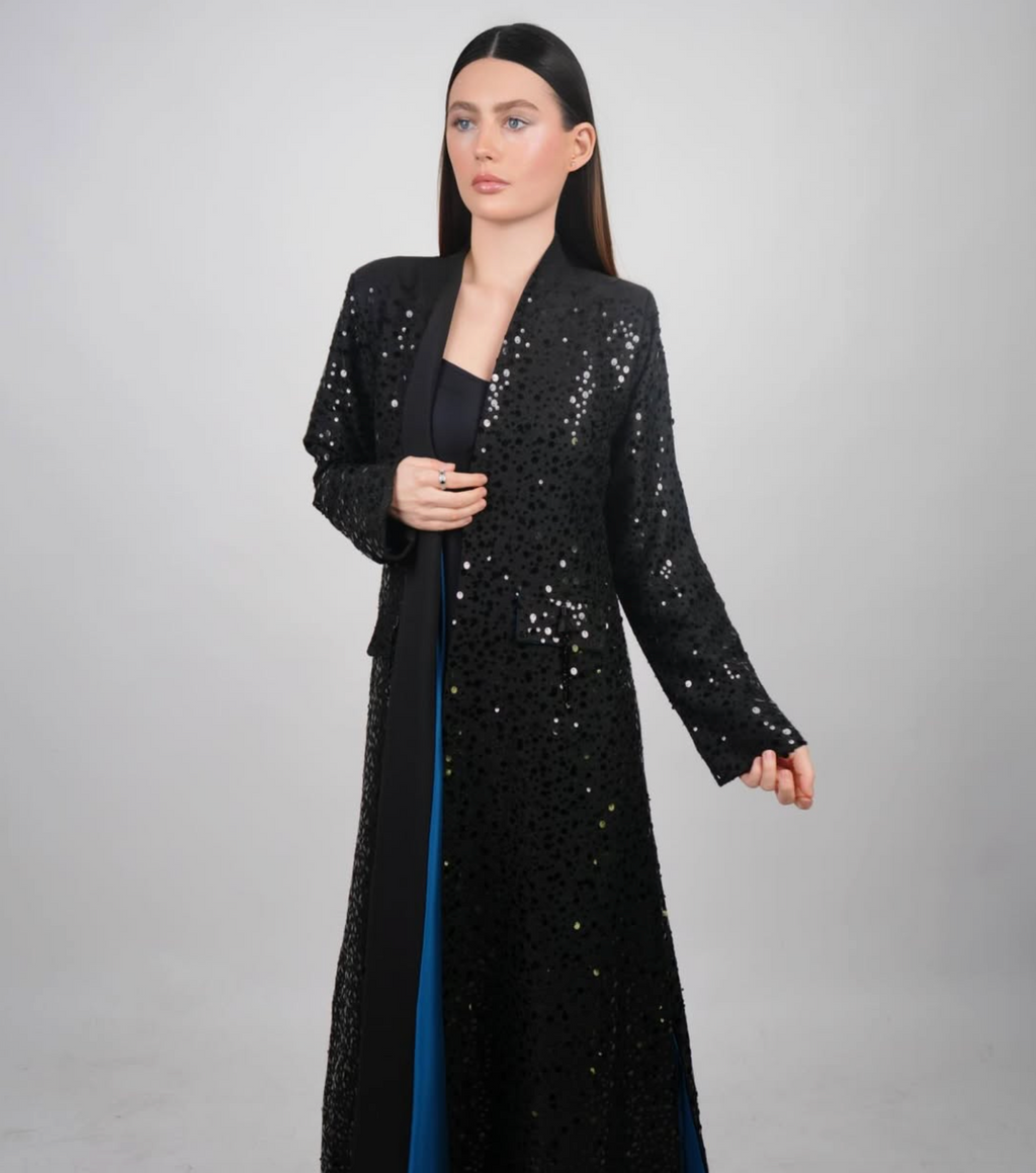 The "Turquoise Flash" Abaya